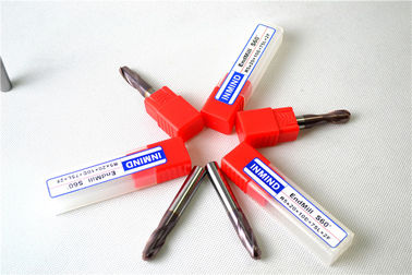 হাই পারফরমেন্স HRC60 CNC টুল দুষ্প্রাপ্য ধাতু কারবাইড শেষ মিলস উচ্চ স্পষ্টতা কর্তনকারী